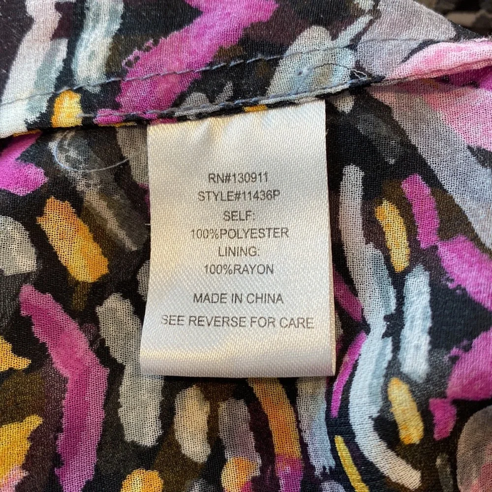 Nordstrom brand Daniel rainn blouse. Size PM multicolor - Picture 6 of 6